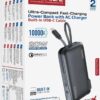 Promate 10000mAh Dual Mode PowerPack-10C Power Bank