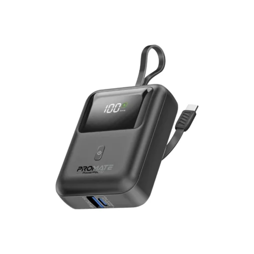 Promate PowerPod-10 Ultra Compact 10000mAh 35W Power Bank