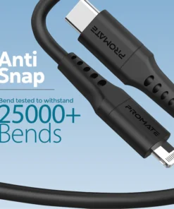 Promate POWERLINK-300 USB-C to Lightning 20W 3M Cable