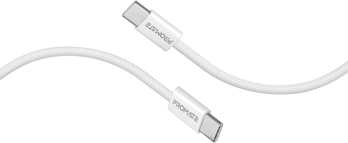 Promate 60W USB-C Fabric Braided ECOLINE-CC120 Cable