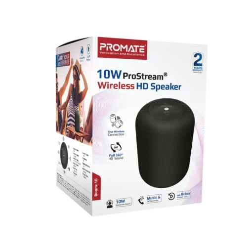Promate Boom-10 10W ProStream Wireless HD Speaker