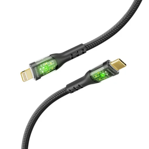 Promate TransLine-Ci 27W Power Delivery USB-C to Lightning Cable