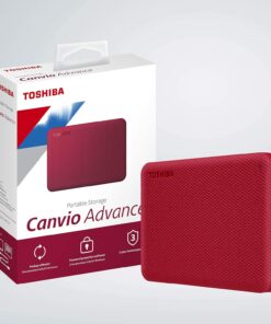 Toshiba Canvio Advance 1TB 2.5" External Hard Drive Red