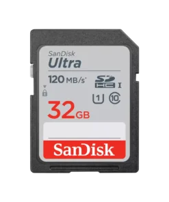 SanDisk 32GB 120MBPS Ultra UHS-I SDHC Memory Card