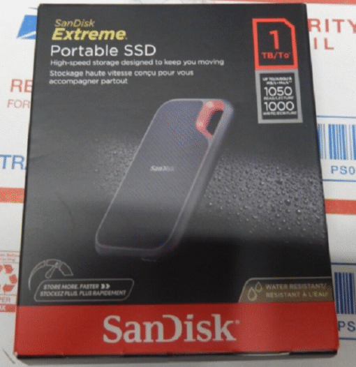 SanDisk E61 Extreme Portable External SSD 1TB