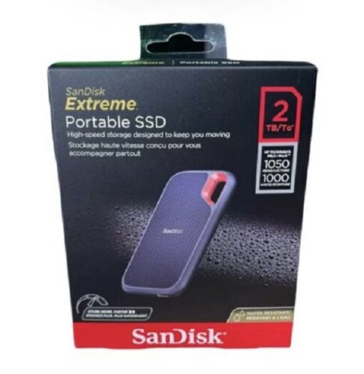 SanDisk E61 Extreme Portable External SSD 2TB