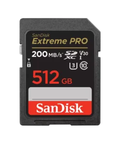 SanDisk Extreme PRO 512GB SDXC UHS-I Card 200 MBPs