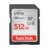 SanDisk 512GB 150MBPS Ultra UHS-I SDHC Memory Card