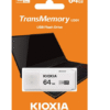 Kioxia TransMemory U301W 64GB Flash Drive USB 3.2 White