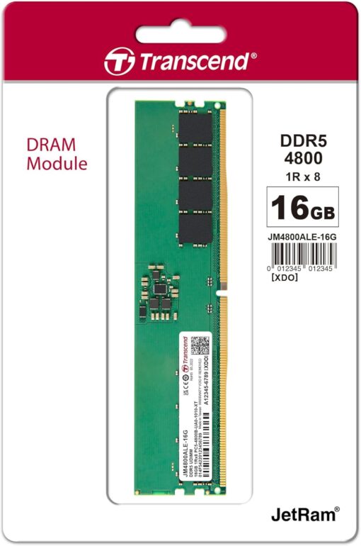 Transcend DDR5 16GB 4800 Desktop RAM
