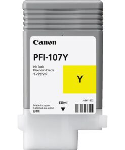 Canon PFI‑107 Yellow Ink Cartridge 130 ml