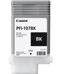 Canon PFI‑107 Black Ink Cartridge 130 ml