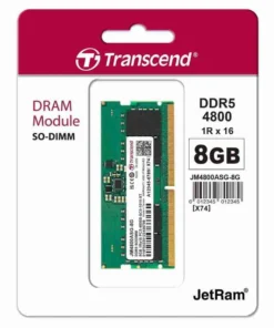 elivers 8GB capacity with 4800MHz speed, CL40 latency, 1Rx16 rank, and 1.1V voltage for laptops.