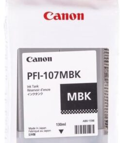 Canon PFI‑107 Matte Black Ink Cartridge 130 ml
