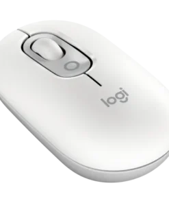 Logitech POP Wireless Mouse with Emoji Button Function OffWhite