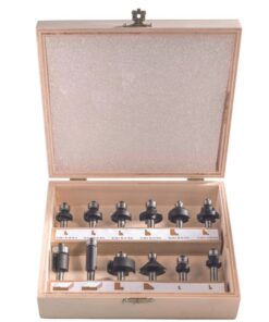 Total 12-Piece Router Bit Set (THT1612012)