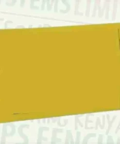 BLANK WARNING SIGN PLASTIC