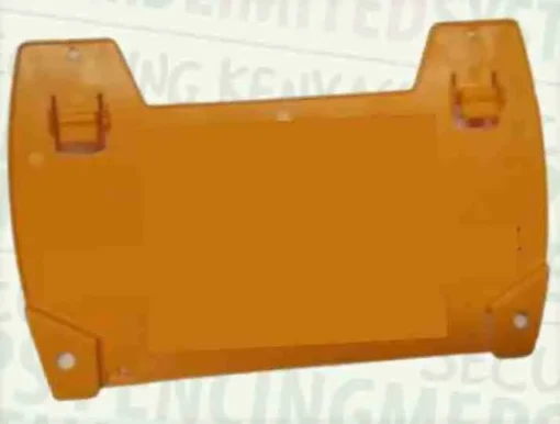 BLANK WARNING SIGN PLASTIC (4 CLIPS)