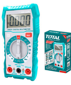 TOTAL TMT460012 Digital Multimeter – 2000 Counts LCD Display