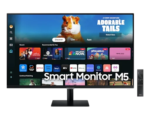 Samsung Smart Monitor M5 Smart M50D LS27DM500EMXUE Black