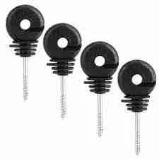 Screw-On Insulator – Black
