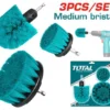 TACM3001 3 Pcs Medium Bristle Brush Set