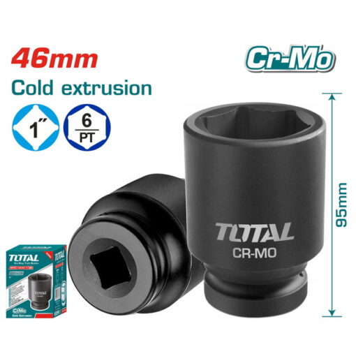 Total 1" Drive Impact Socket – THHISD0141L