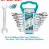 8-Piece Double Open End Spanner Set (THT102386)