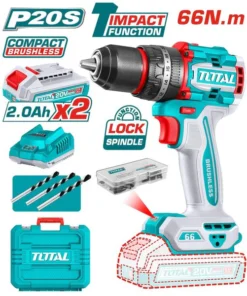 TIDLI20668 Compact Brushless Cordless Impact Drill