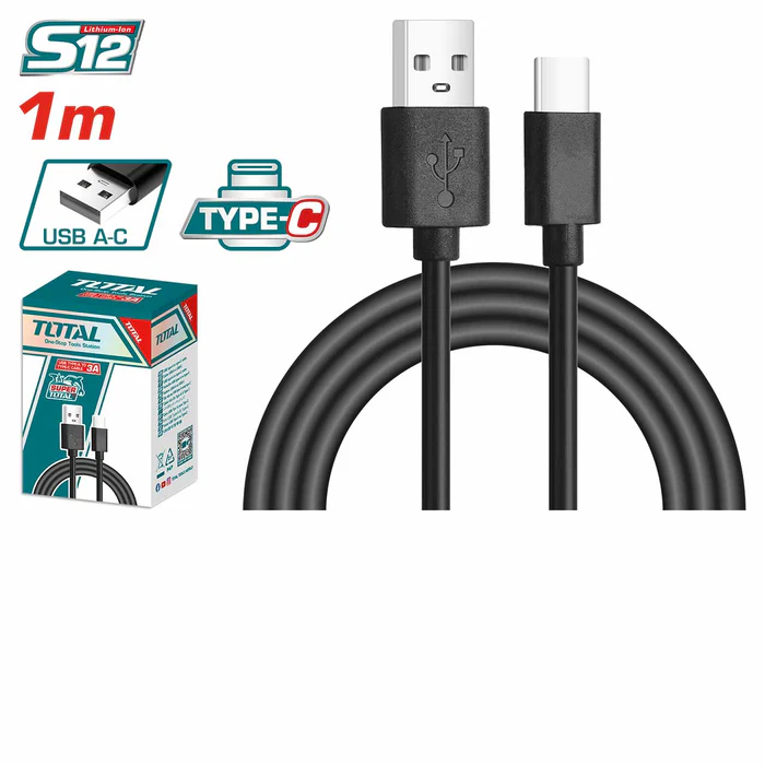 Total TIUCC01 USB Type-A to Type-C Cable