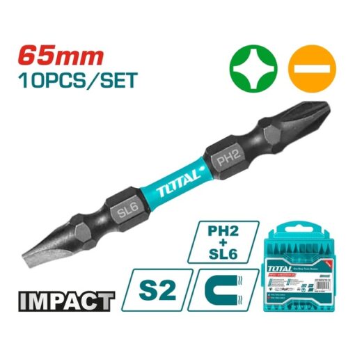 Total Impact Screwdriver Bit Set – TACIM16HL133