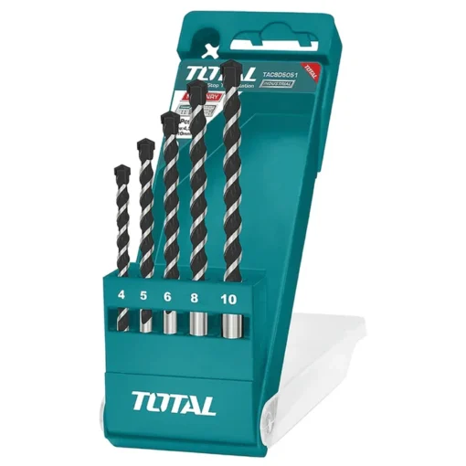 Total Masonry Drill Bits Set – TACSD5051