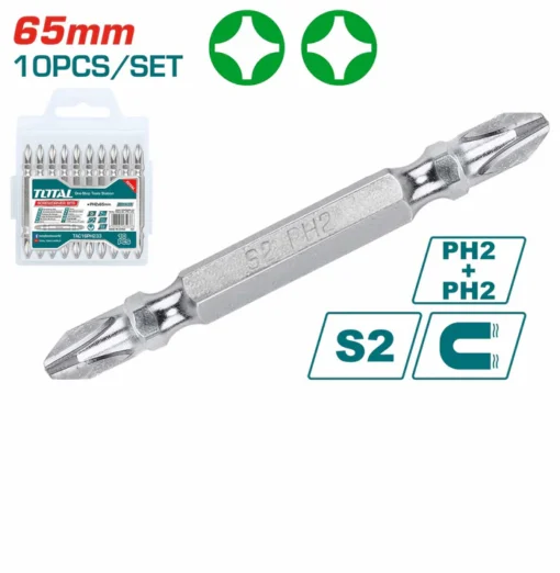 Total Screwdriver Bit Set – TAC16PH233