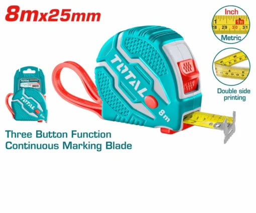 Total Steel Measuring Tape – TMT126081