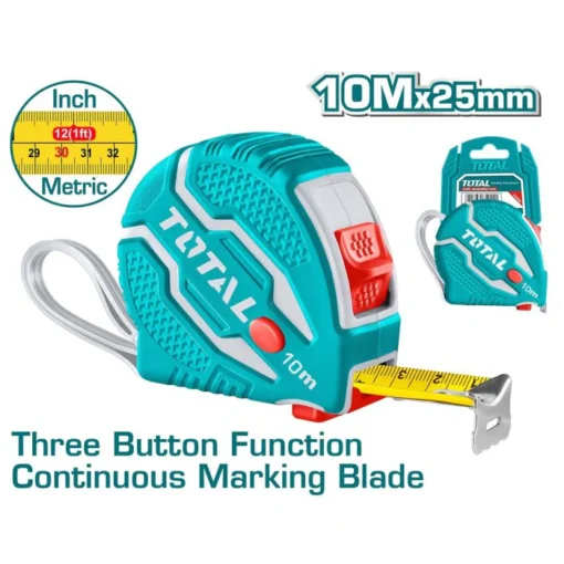 Total Steel Measuring Tape – TMT126101