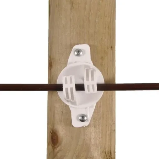 W Insulator – Heavy Duty Plastic (White)