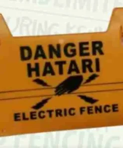WARNING SIGN PLASTIC (4 CLIPS) SWAHILI/ENGLISH