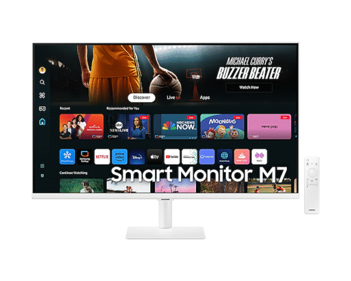 Samsung Smart Monitor M7 Smart M70D LS32DM703UMXUE White