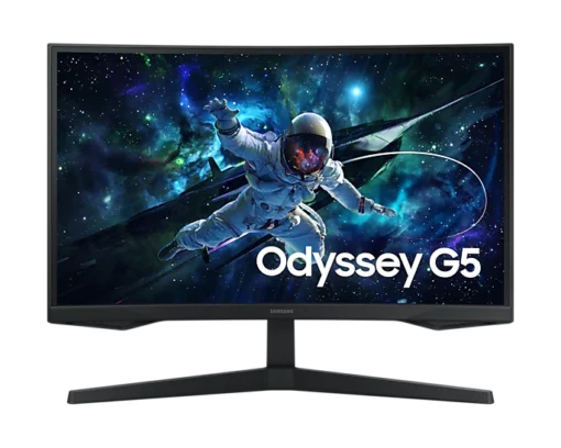Samsung Odyssey G5 Gaming G55C LS27CG552EMXUE Black