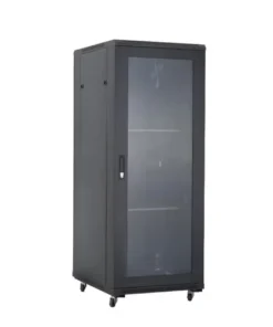 Office Point 03NSC0007 – 42U Floor Stand Cabinet 600x800mm (Glass Door)