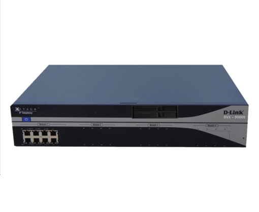 D-Link Asterisk-Based IP PBX with 300 User Support and Expansion Slots - DVX-8000/M/E