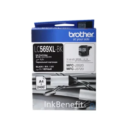 Brother High-Capacity Black Ink Cartridge – LC-569XL BK
