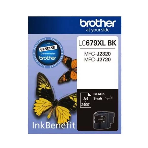 Brother High-Capacity Black Ink Cartridge – LC-679XL BK
