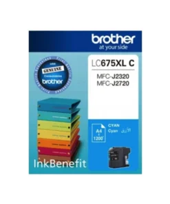 Brother High-Capacity Cyan Ink Cartridge – LC-675XL C