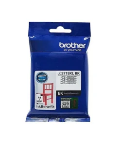 Brother High Yield Black Ink Cartridge – 3,000 Pages Yield – LC3719XLBK