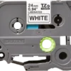 Brother Label Tape 24mm Black on White – TZE-251