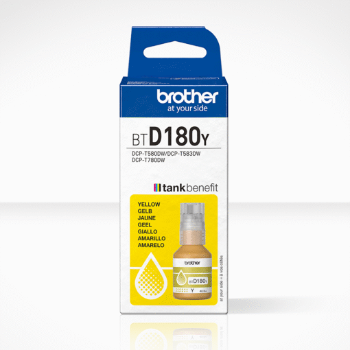Brother Yellow Ink Bottle – BTD100Y