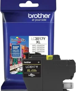 Brother Yellow Ink Cartridge – 550 Pages Yield – LC3717Y