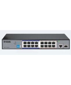 D-Link 16-Port Gigabit PoE Unmanaged Switch - DGS-F1016P