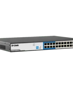 D-Link 26-Port Gigabit Unmanaged PoE+ Surveillance Switch with 24 PoE Ports - DGS-F1026P-E